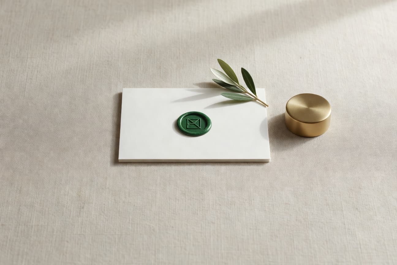 A wax-sealed founding-cohort invitation